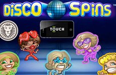 Disco spins touch